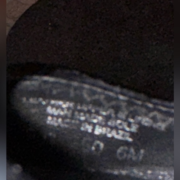 TORY BURCH BLACK PATENT FLATS women’s slip on shoes size 6 - Picture 14 of 14